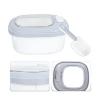 1 set sealing rice bucket thickened plastic kitchen rice grain flour storage box