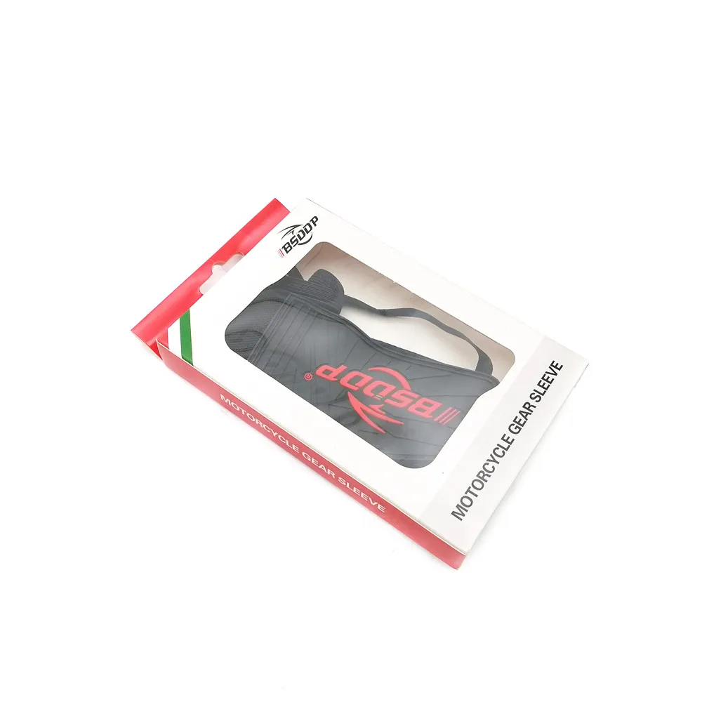 Новинка черная мотоциклетная обувь защитный переключатель передач мужские