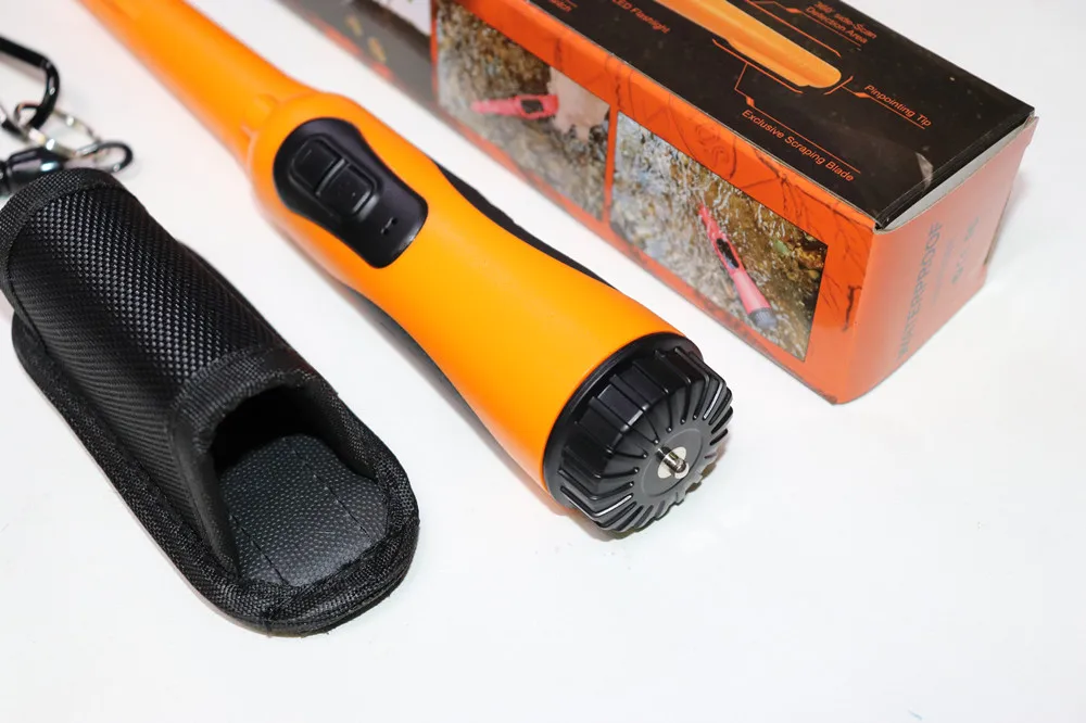 Newest Arrival Underwater Waterproof Super Sensitive Handheld Metal Detector LED Flashlight IP68 Gold Detector Security Probe