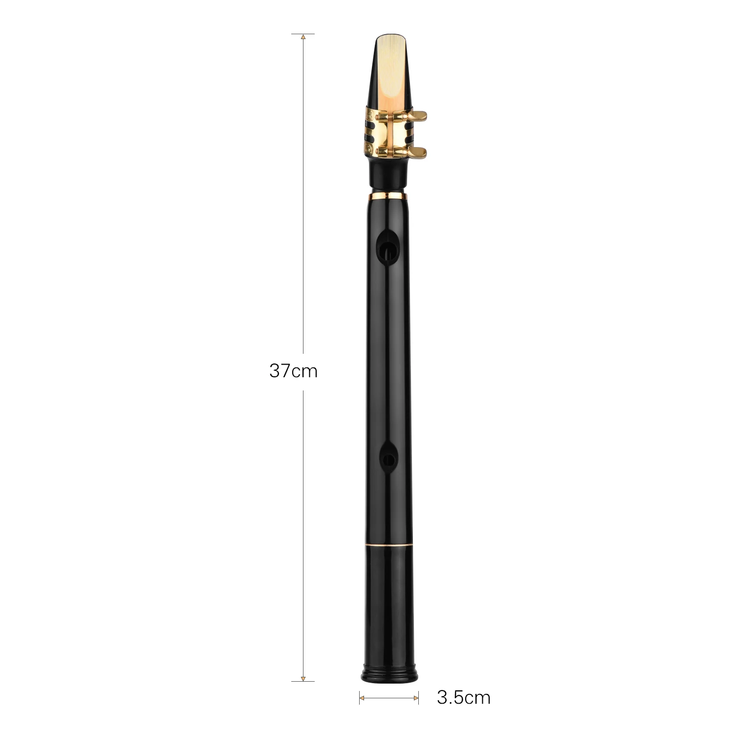 Комплект саксофон HiXing C Key Мини карманный комплект Sax из АБС-материала с