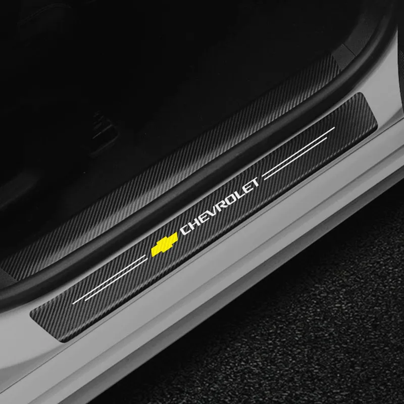 Наклейки из углеродного волокна для Chevrolet Captiva Colorado Cruze Spark Malibu Trax Накладка на