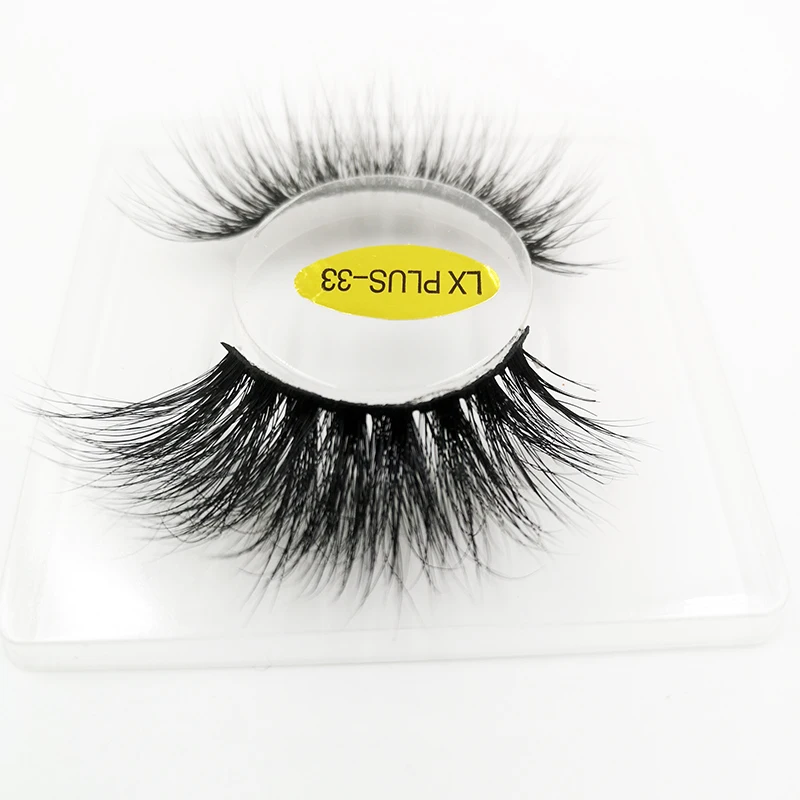 Искусственные 3d норковые ресницы с индивидуальной коробкой 5d полоски 25 мм