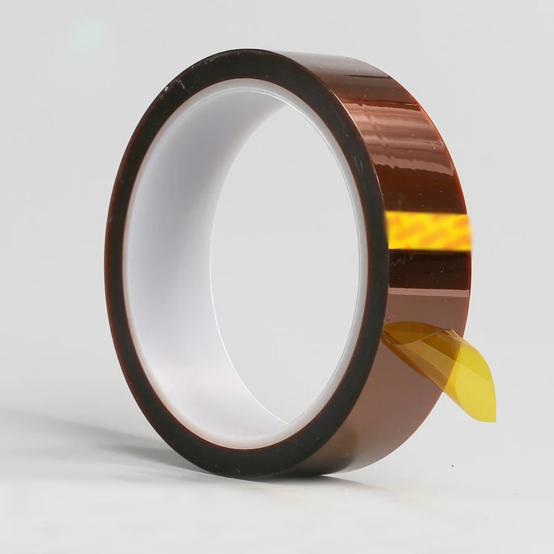

Self Adhesive Polyimide Tapes 5mm 10mm 20mm Anti Heat High Temperatur Top Quality Resistant Tape Home Office Kitchen