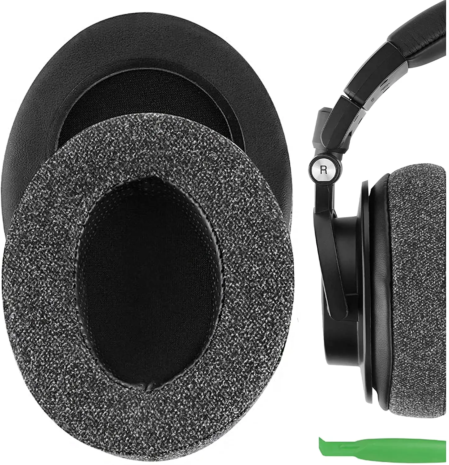 Комфортные льняные Сменные амбушюры для Audio-Technica ATH-M50XBT M40X M30X M20X M10X ATH-ANC9