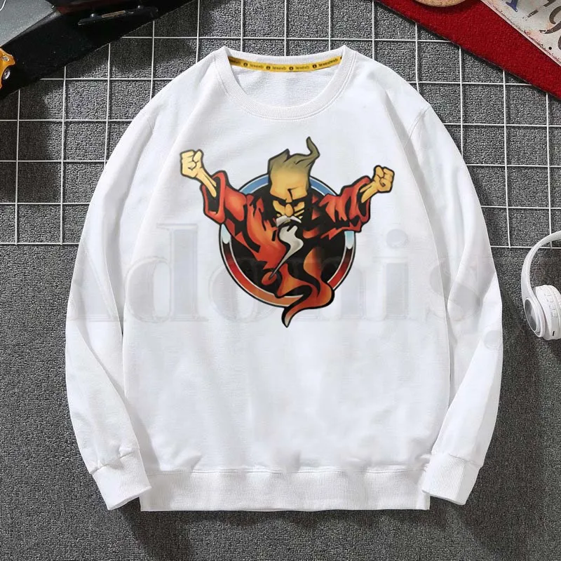 Толстовка мужская с капюшоном принтом и графическим принтом|Мужские толстовки