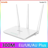 hot selling tenda f3 300mbps wireless routers easy setup english system wifi router 3 5dbi external antennas home router