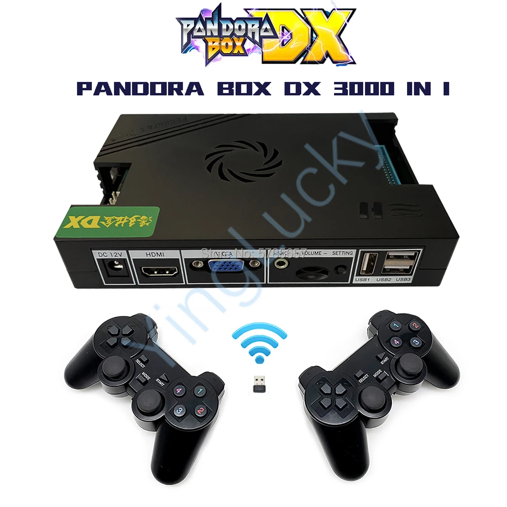 Семейная версия 3000 в 1 игровой контроллер Pandora Box DX с USB подключением запись 3/4