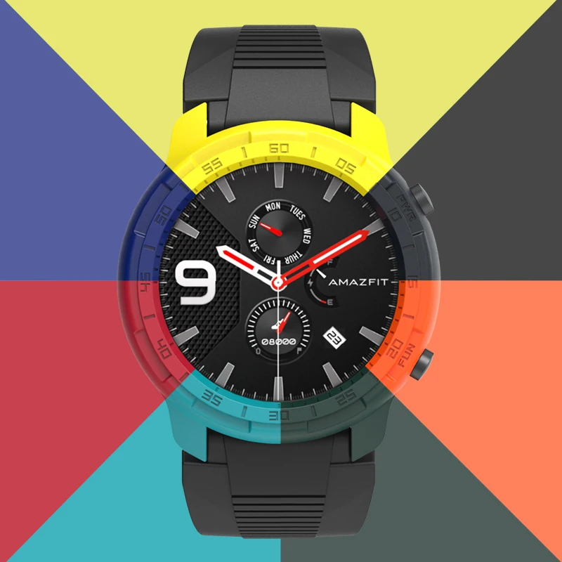Защитный чехол для часов SIKAI Huami Amazfit GTR 47 мм высококачественный из поликарбоната