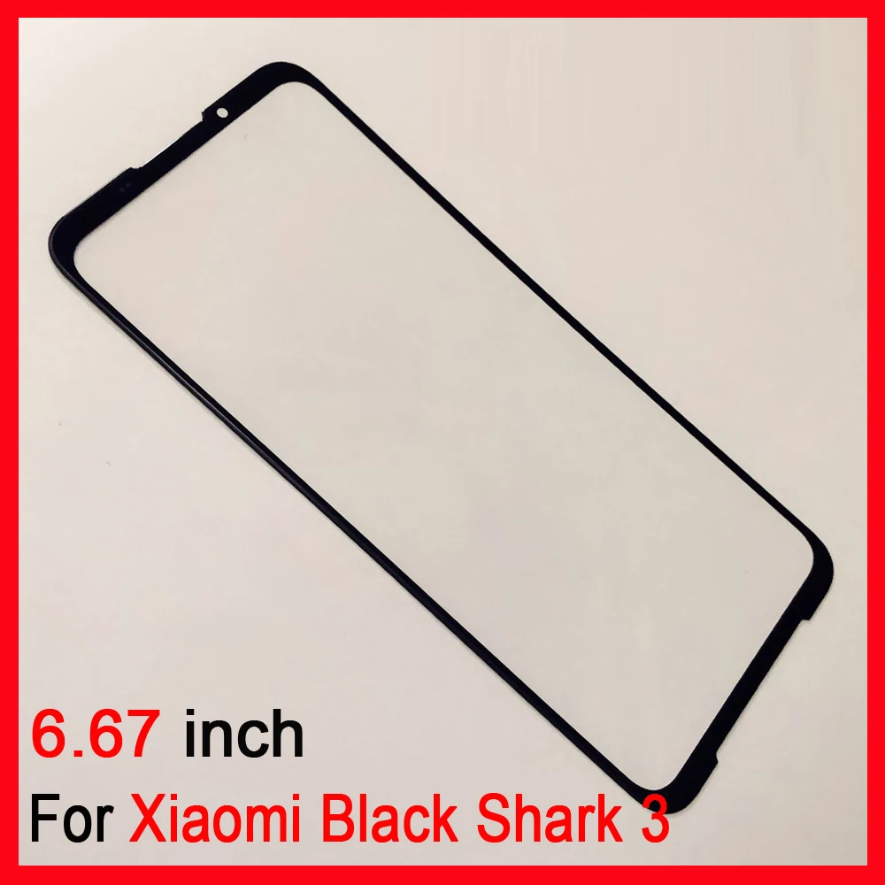 

For Xiaomi Black Shark Black Shark 2 Pro Black Shark 3 3S 3 Pro Touch Screen Digitizer Front Glass Replace