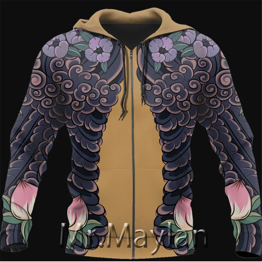 

3d printed Japan Geisha harajuku anime hoodies men / women casual cosplay unisex sweatshirts streetwear oversized clothing