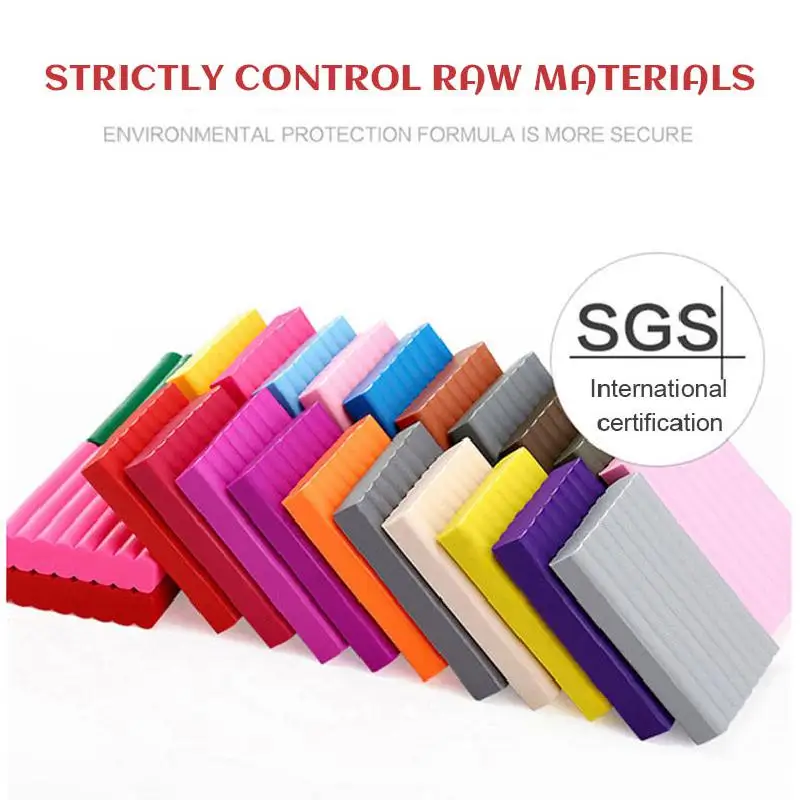 24/36/50 Colors Polymer Clay DIY Soft Set Molding Craft Oven Bake Blocks Montessori Early Education Toy For Kids | Игрушки и хобби