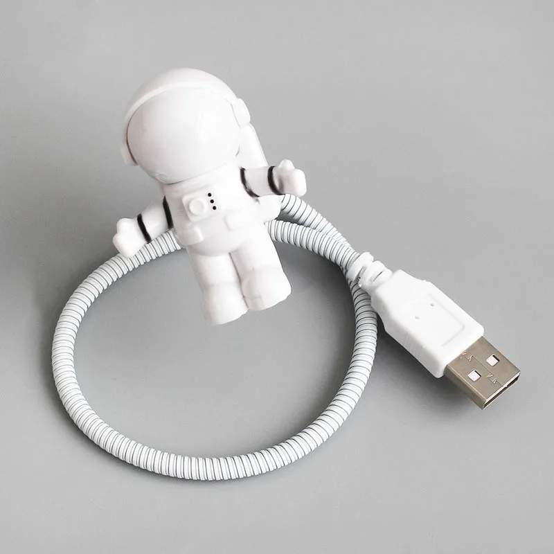 1 шт. высокое качество астронавт домашнее украшение лампа для чтения LED USB книжный