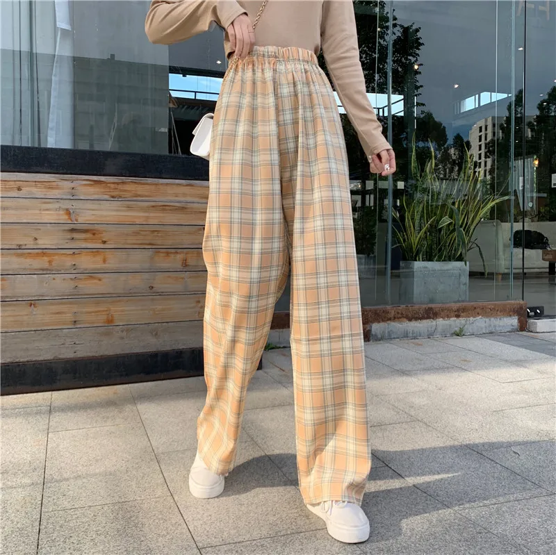 

Oversize 4XL Women Japan Harajuku Pants Fashion High Waist Loose Wide Leg Female Buttons Trousers Spring Autumn Streetwear