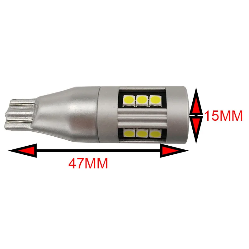 Супер яркий T15 15SMD светодиодный автомобильные Convision комплект лампы сигнала