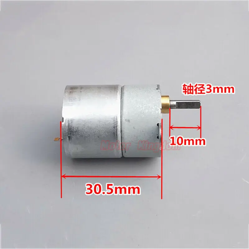 RF-310 микро цельнометаллический коробка передач редукторный двигатель DC 6 В-12 в 42