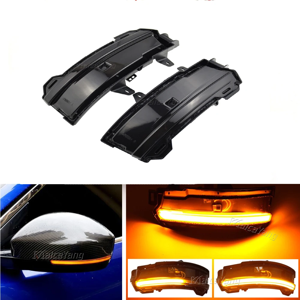

Dynamic LED Side Mirror Indicator Light Turn Signal Lamp For Land Rover Range Rover Evoque 2014-2018 Velar 2018 Discovery Sport