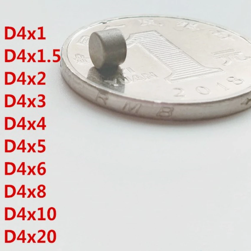 Магниты SmCo редкоземельный Кобальт Макс. 350 градусов Цельсия высокая рабочая температура прочные магнитные пуговицы круглый диск Dia4mm
