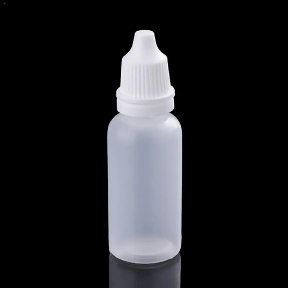 Белая пластиковая бутылка для глаз контактная линза хранения Экологически