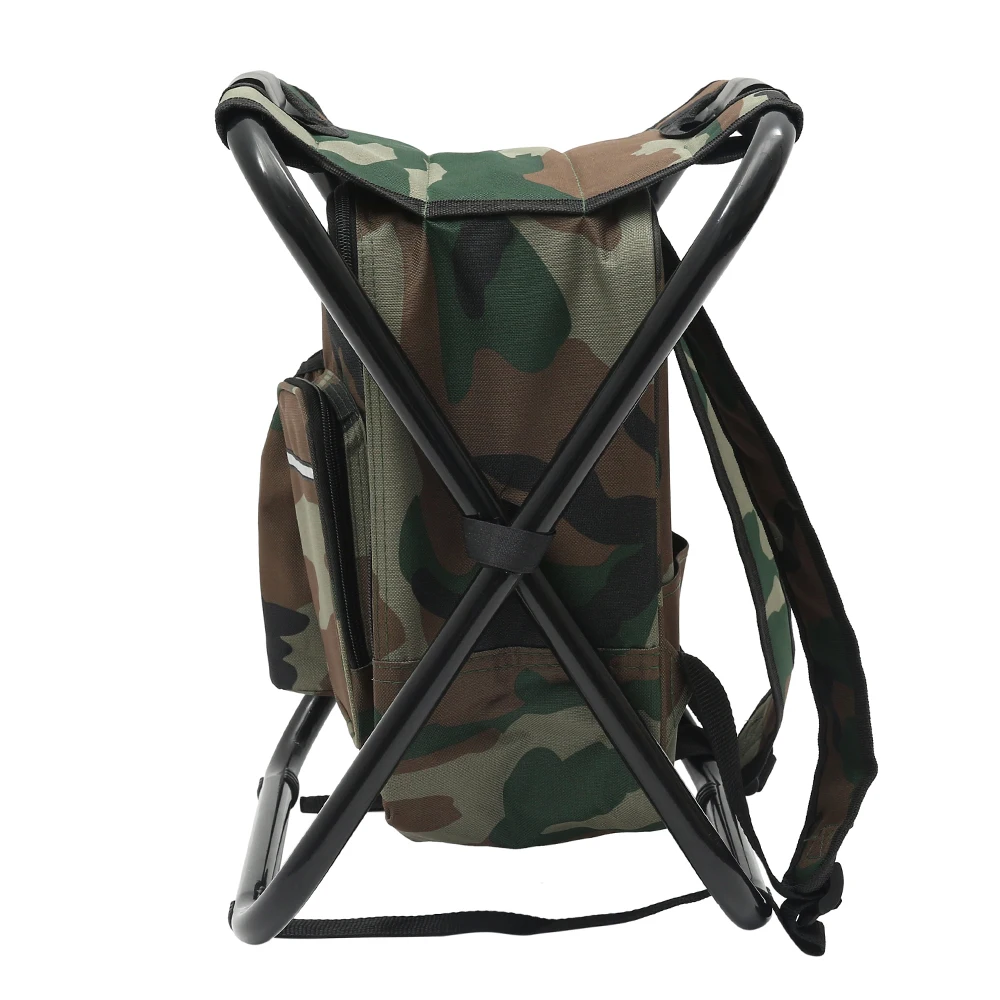 

Outdoor Camping Ultralight Folding Chair Travel Chair Fishing BBQ Hiking Strong High Load Beach Oxford Cloth Fishing Chair