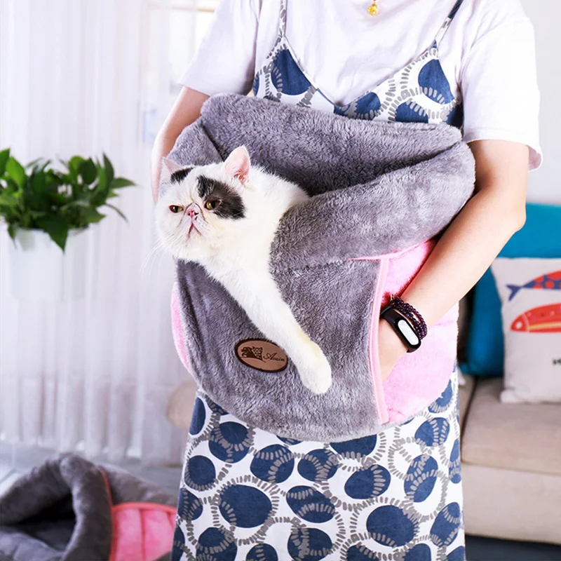 Thick Puppy House Pet Cat Dog Soft Warm Nest Winter Kennel Bed Multi-function Cat Cave Sleeping Bag Mat Pad Tent Pet Cozy Bed 45