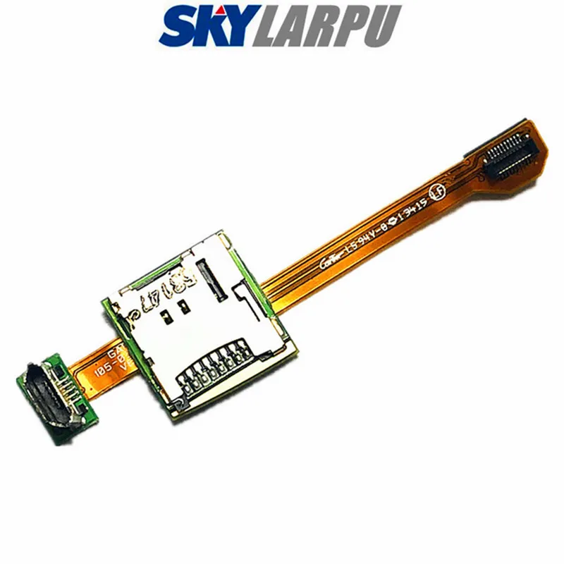 Оригинальная плата держателя PCB W Mini USB и MicroSD для Garmin Edge 1000 EXPLORE замена ремонта