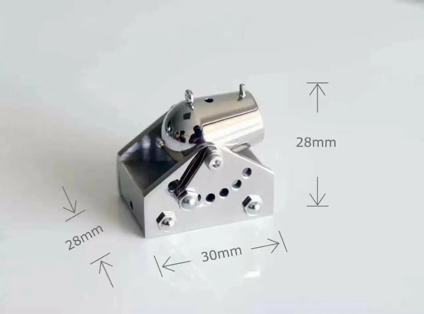 Новая карманная мини-артиллерия набор военных моделей миниатюрная Серебряная