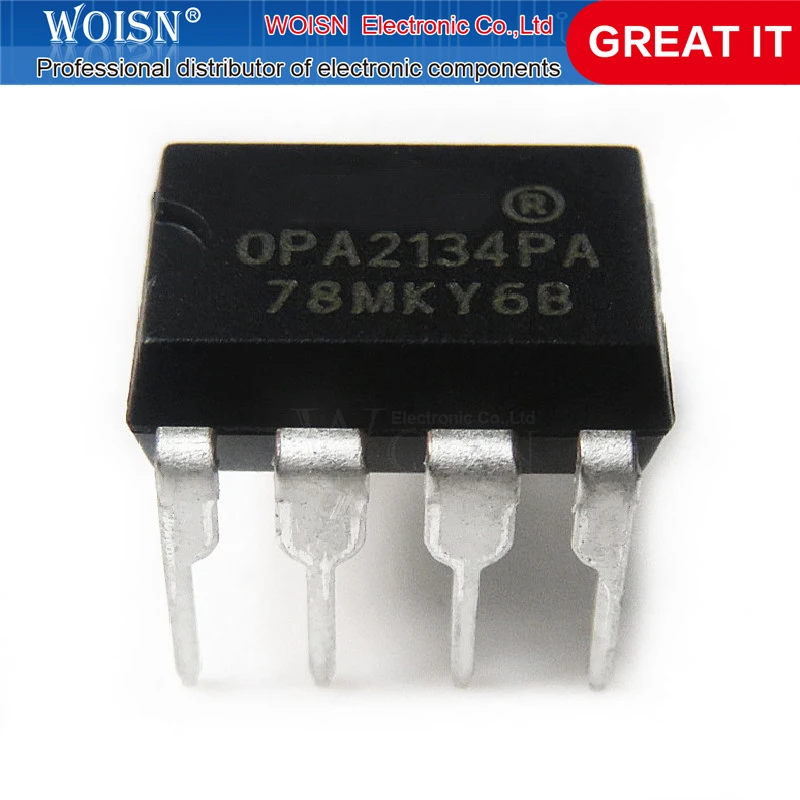 1 шт./лот OPA2134PA OPA2134 DIP-8 новый оригинальный в наличии | Электронные компоненты и