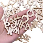 100 шт.компл. смешанные алфавиты деревянные буквы с цифрами алфавит сделай сам индивидуальный дизайн с именем художественное ремесло Домашний декор