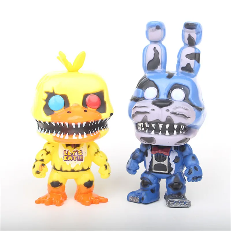 6 шт./компл. Five Nights At Freddy's Minireena кошмар Чика Фредди ПВХ фигурка коллекция моделей