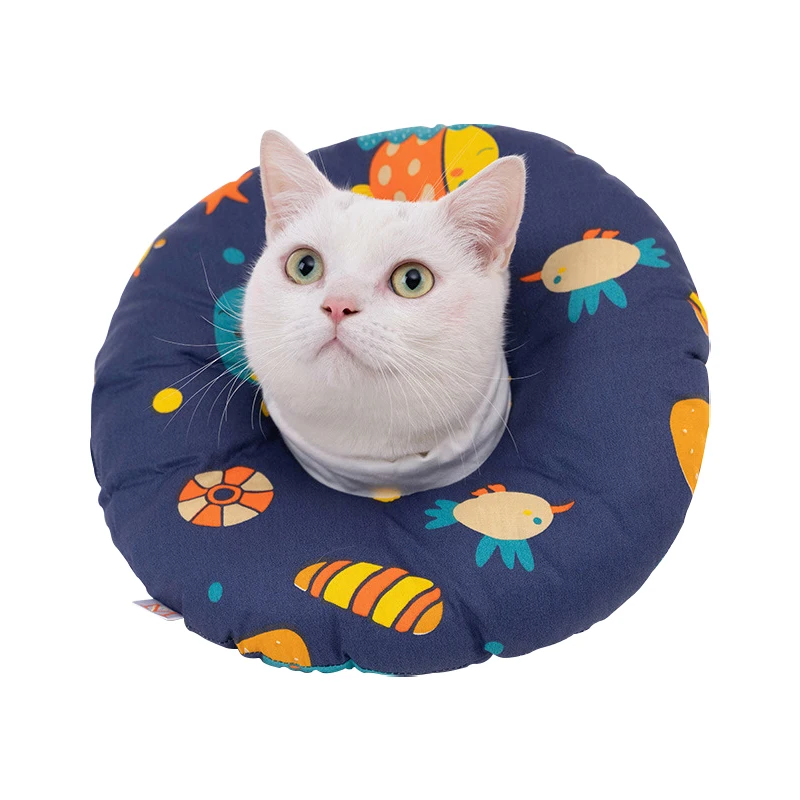 

Pet Products Cat Collar Dog Elizabeth Collar Anti Bite Anti Lick Anti Scratch Rabbit Collar Cotton Shame Ring Dog Harness Scarf