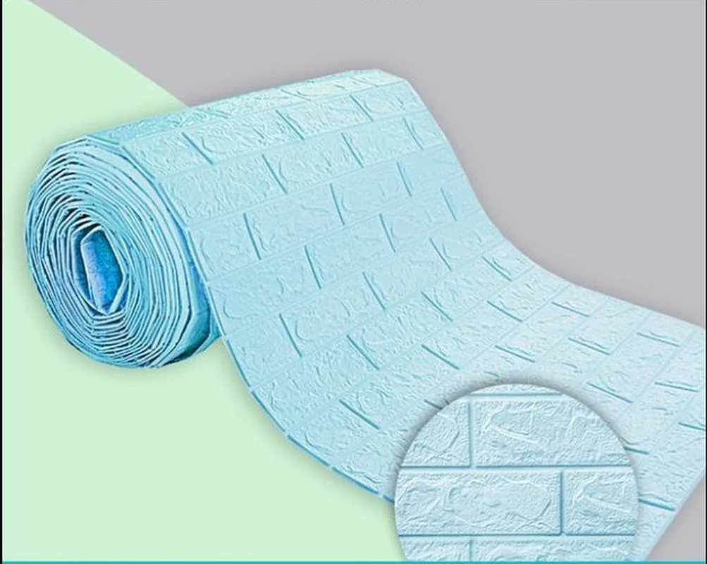 

70x1 м 3D кирпичная Настенная Наклейка s DIY Декор самоклеящиеся водонепроницаемые обои для детской комнаты спальни 3D Наклейка на стену кирпич