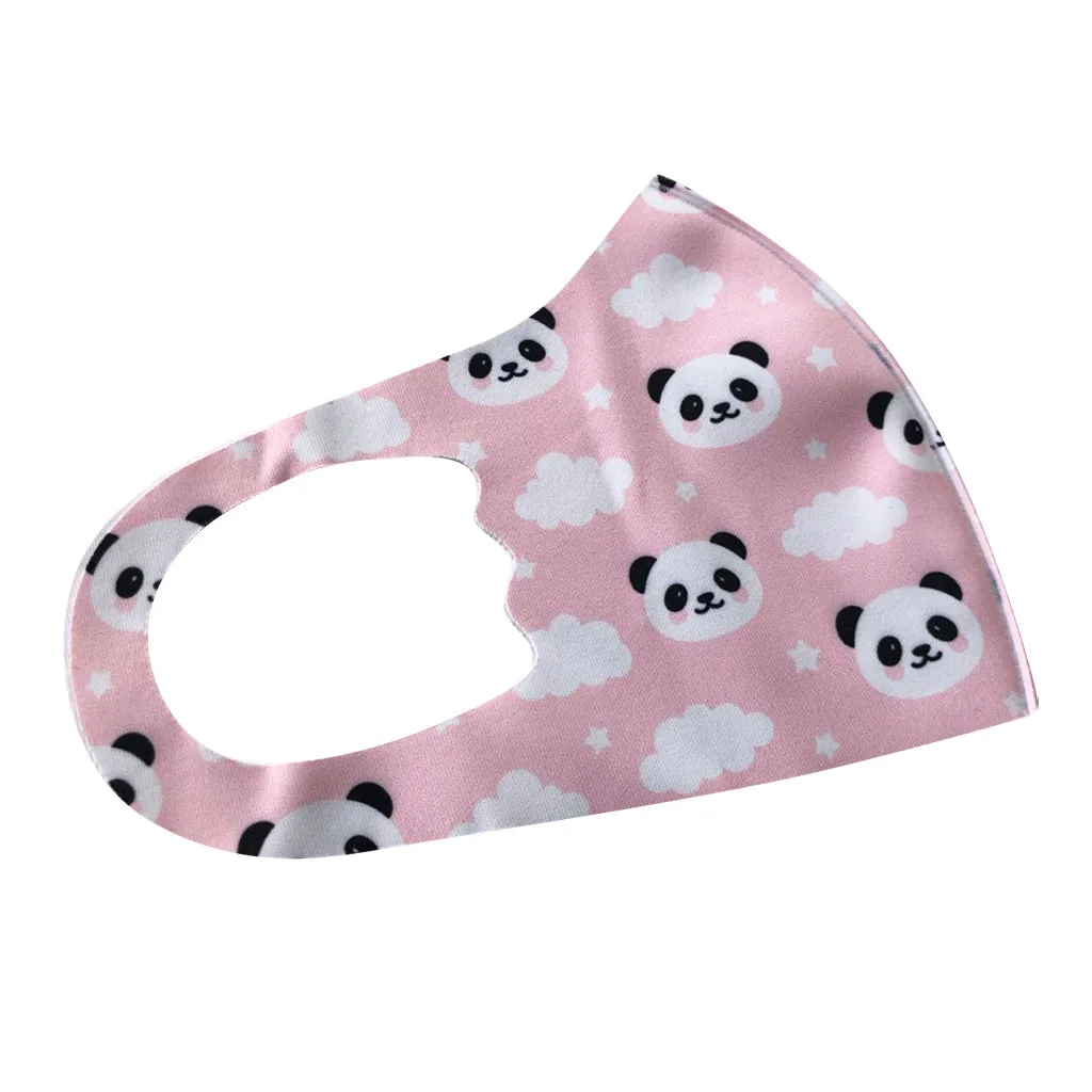 

Cute Kids Face Mask Pollution Anti Dust pantallas protectoras faciales Earloop Breath Protection Fashion Cartoon Cotton mask