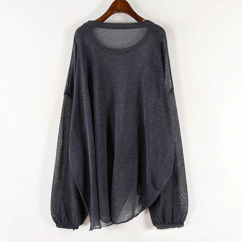 CHICEVER/Осенняя Винтажная Футболка для женщин с круглым вырезом и длинными рукавами