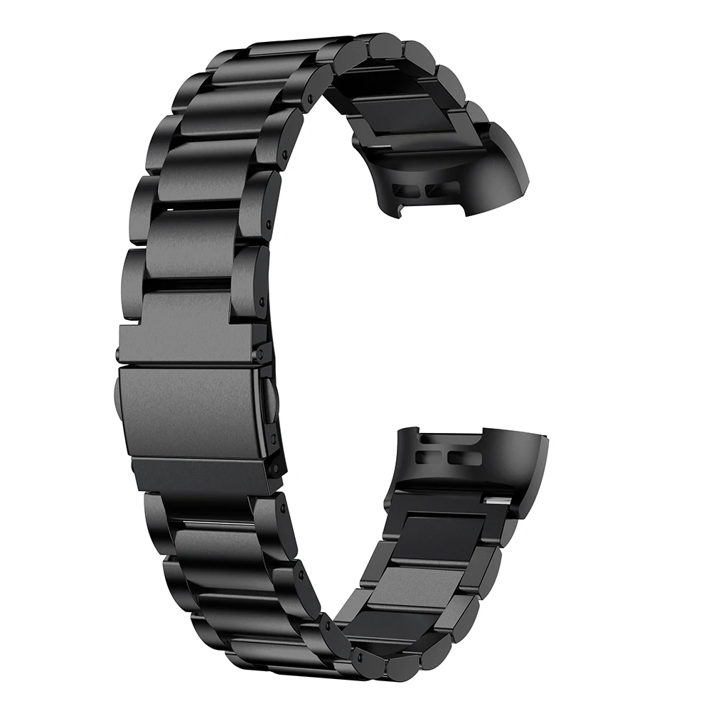 Ремешок из нержавеющей стали для Fitbit Charge 3 металлический сменный браслет наручных часов мужской женский браслет ремешок для fit bit charge 3 Band