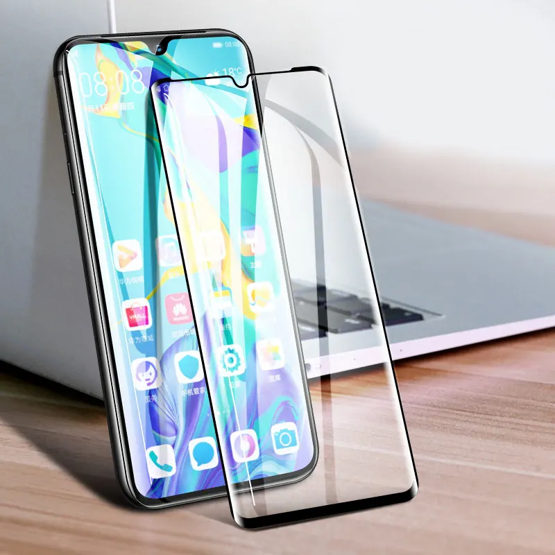 Полное покрытие, стекло для huawei P30 Pro, закаленное стекло для huawei P30 Lite, Защита экрана для huawei P30, защитное стекло, пленка