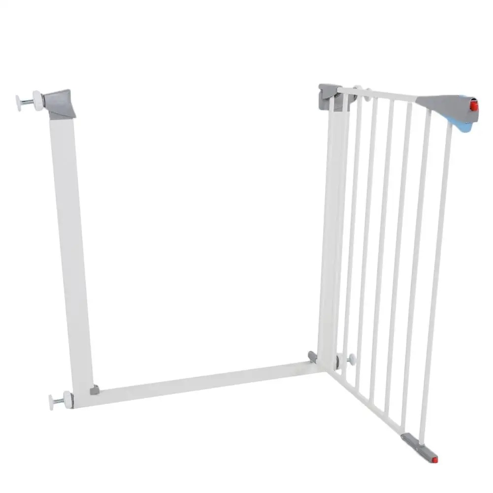 

Pet Safety Gate Door Walk Through Child Toddler Pet Metal Easy Locking Syst for kids Dog Cat Isolating Barrier Door