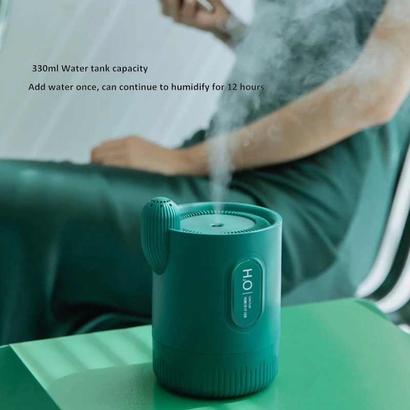 

Color Changing Light Electric Aroma Wireless Cactus Air Humidifier Essential Oil Diffuser for Home Office Use