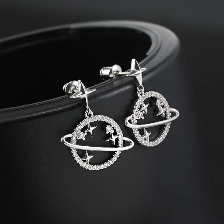 

Женские серьги-гвоздики со звездами LADYCHIC, модные простые универсальные серьги в богемном стиле, эффектные украшения, LE1431