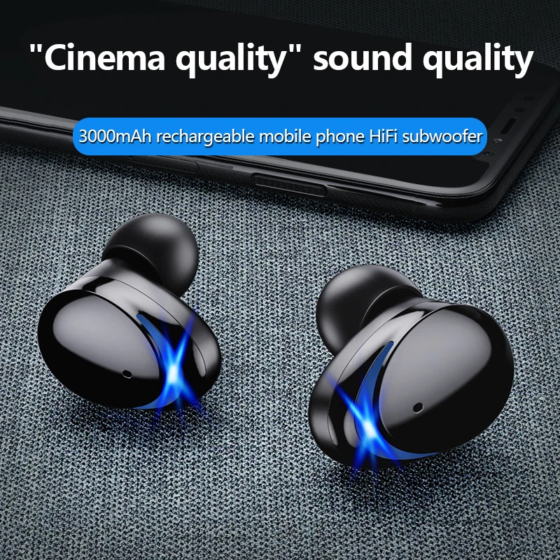 Tws-t8 Bluetooth headset wireless in ear 5.0 music headset binaural new private model enlarge