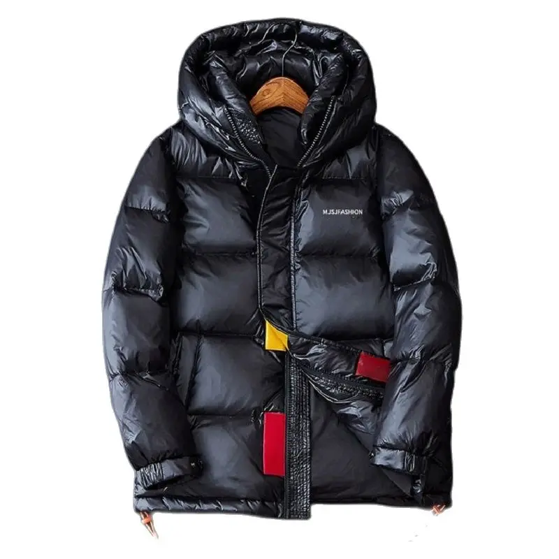 Мужская куртка пуховик зимнее пуховое пальто для мальчиков размера плюс мужчин