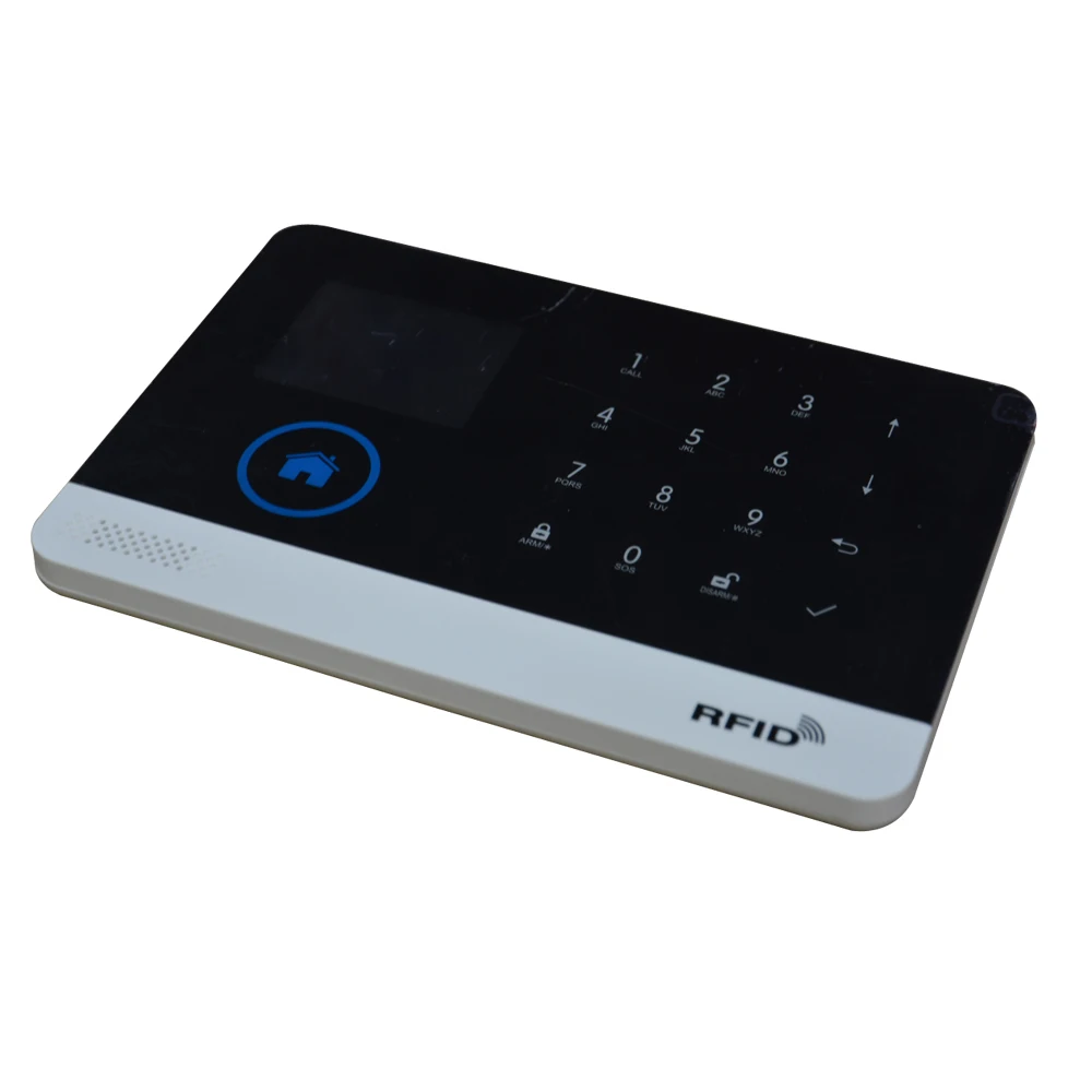 Система сигнализации для дома Wi Fi GSM SMS IP камера управление с помощью RFID и
