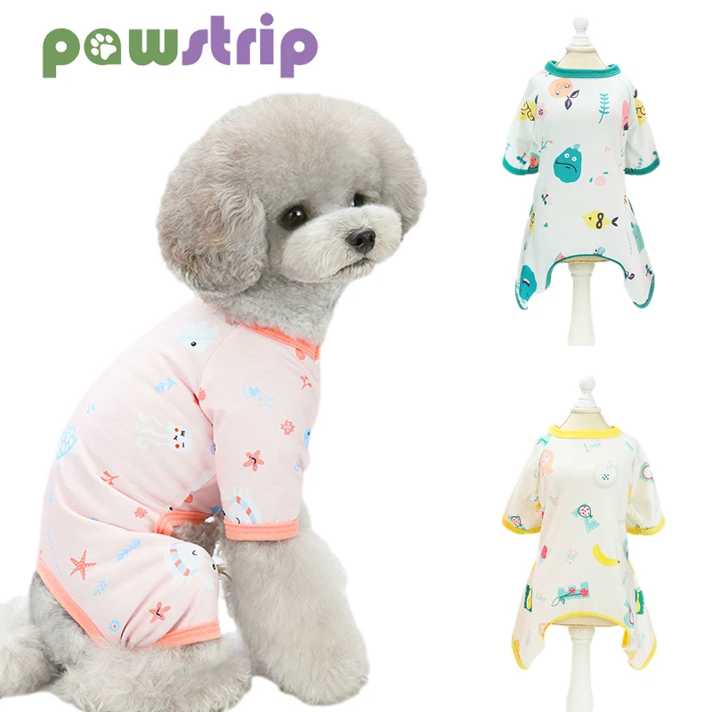 

Cute Print Pet Dog Jumpsuit Summer Dog Clothes Casual Pet Household Clothing for Small Dogs Chihuahua Puppy Pajama Ropa Para