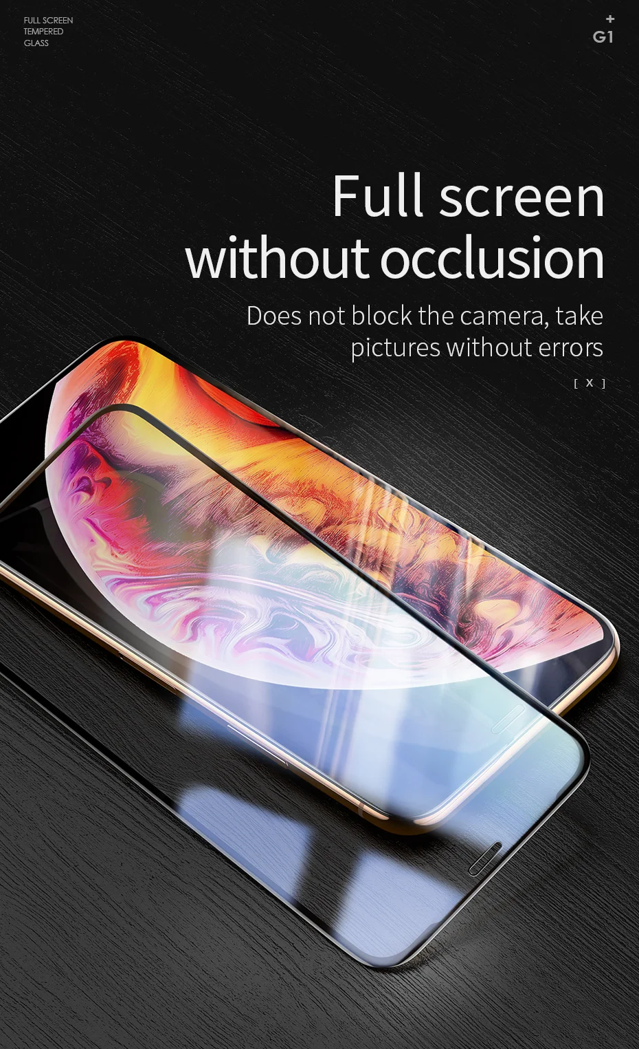 HOCO полное покрытие закаленное стекло для iPhone 11 Pro Max X XR XS Max защита экрана 3D Защитное стекло для iPhone 7 8 Plus