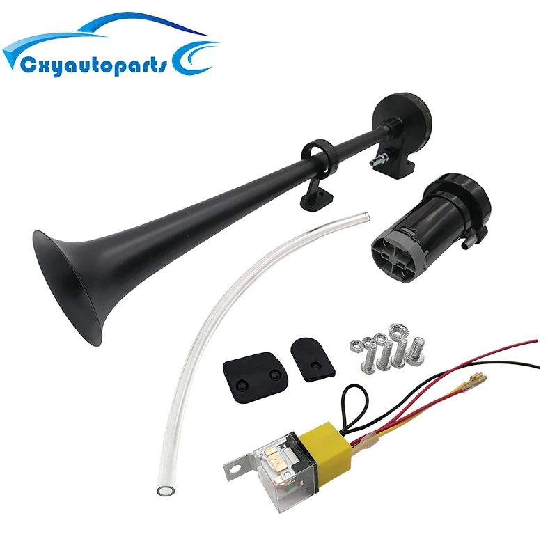 Автомобильный воздушный рожок 12V/24V Универсальный 17 дюймов 150DB громкий 180 Герц