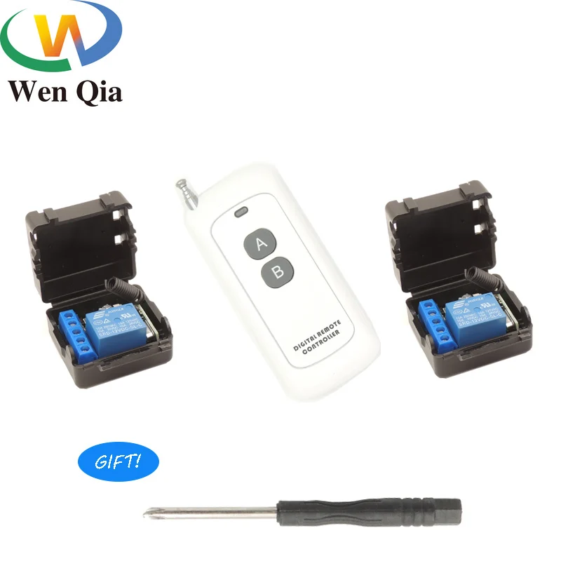 Универсальный беспроводной пульт дистанционного управления RFSmart 433 МГц 12 в пост.