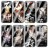 cool anime crystal phone case for oppo realme 8 v15 v13 v5 v3 x xt x2 gt neo x7 x50 q3 pro case tempered glass cover