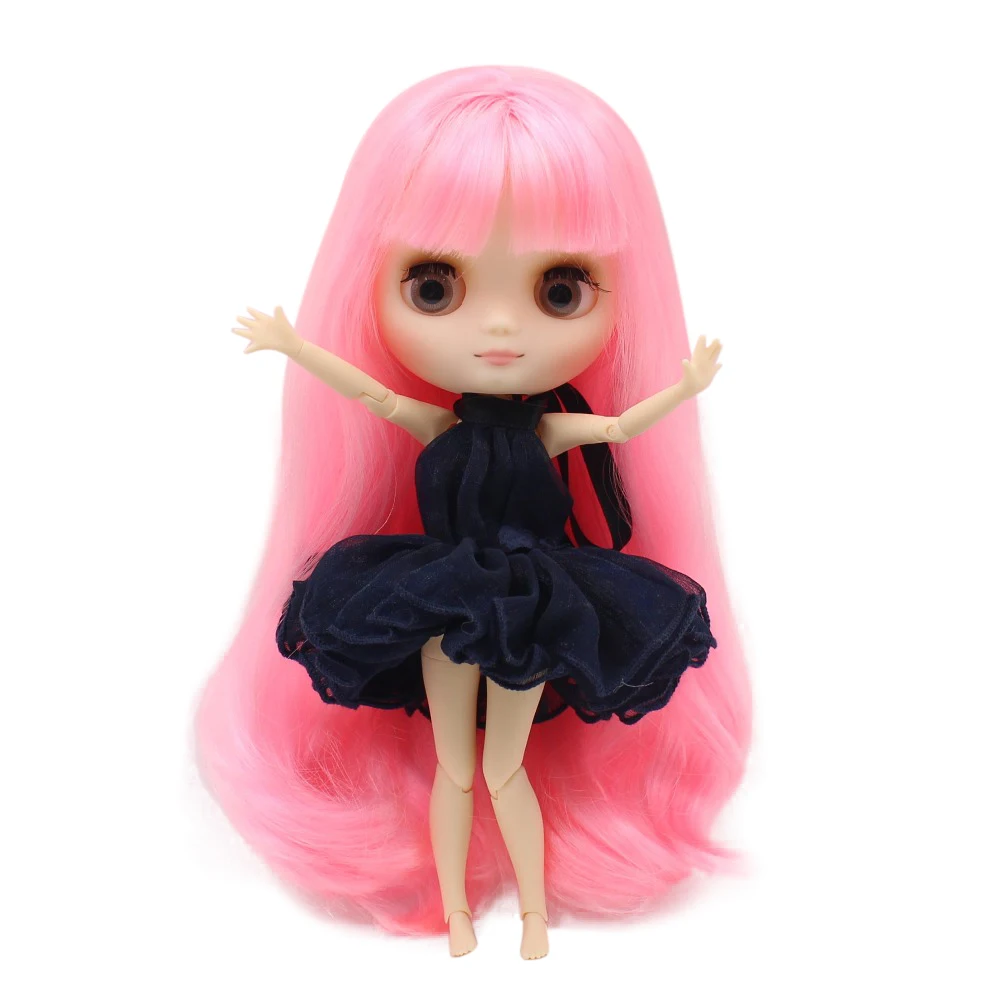 Кукла среднего возраста 1/8 Blyth 20 см в высоту Обнаженная матовое лицо игрушки для