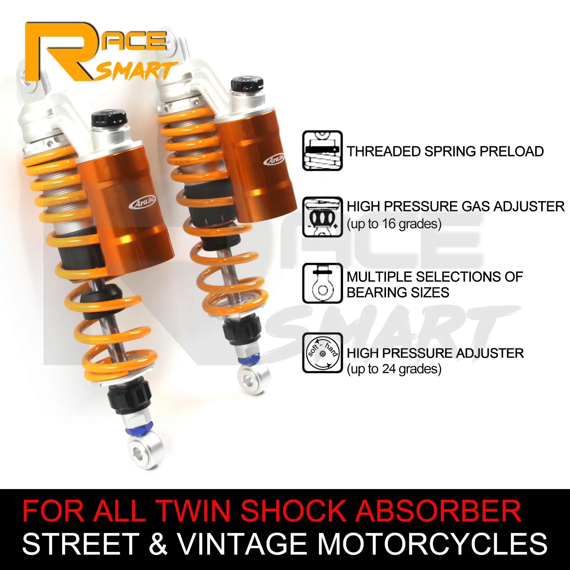 Для индийского поплавка разведчика 2018-2020 регулируемые Азотные задние