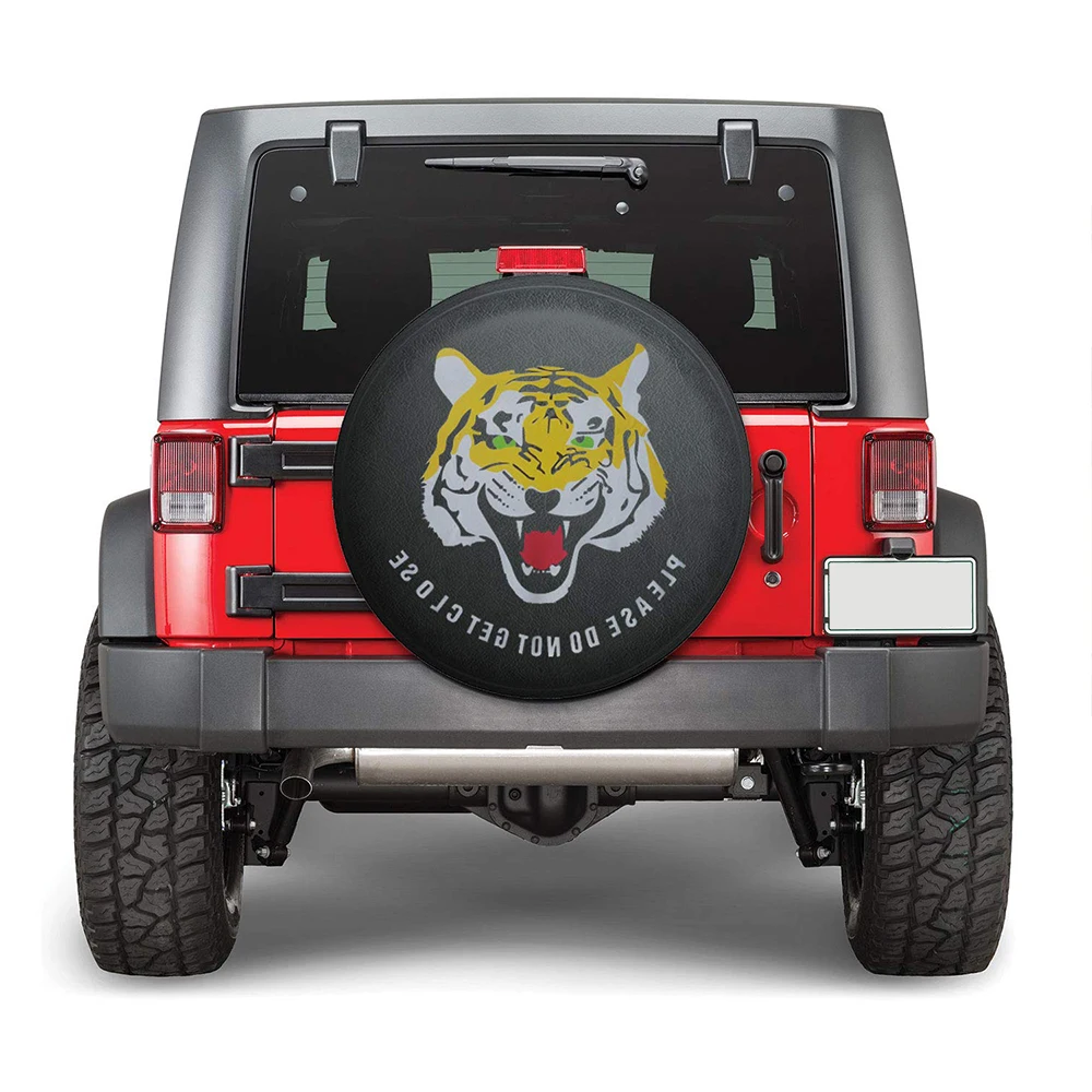 Кожаный чехол из ПВХ для запасных шин защитный 14 15 16 17 дюймов Ford Hummer H3 H2 H1 Suzuki Jimny