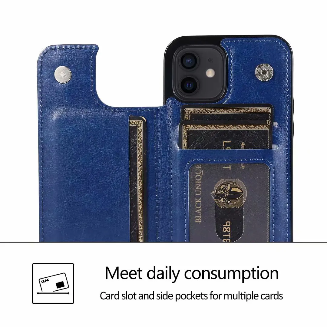 luxury phone case for iphone 13 pro case 12 pro max flip holder for iphone 12 11 pro max leather credit card pocket wallet cover free global shipping